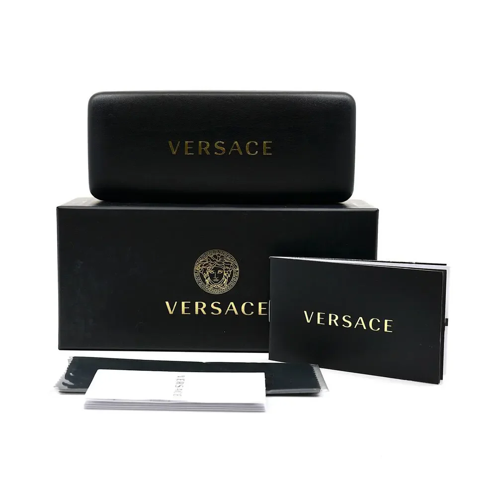 NEW VERSACE VE3329B GB1 BLACK AUTHENTIC EYEGLASSES FRAME